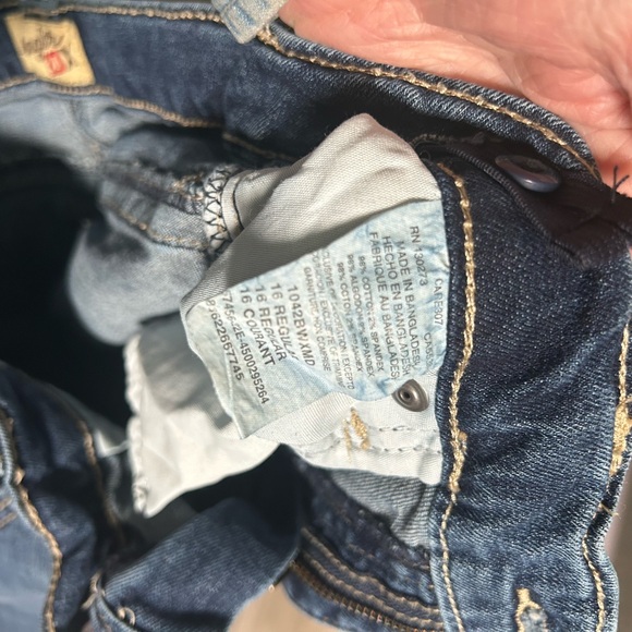 Wrangler boys jeans size 16 - Picture 5 of 6